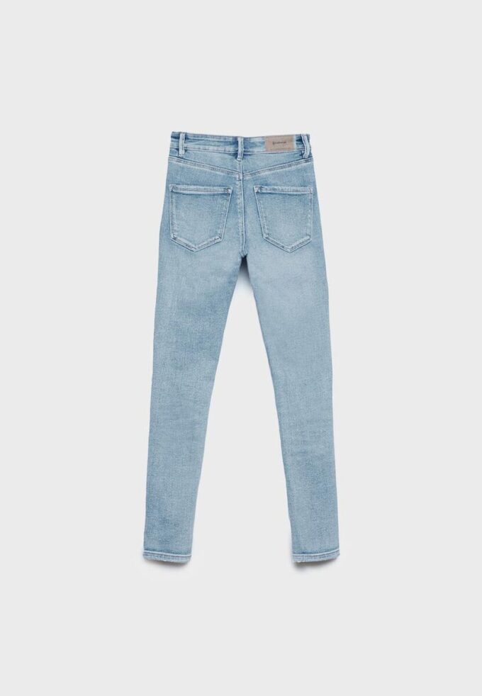 1420 Skinny jeans met lage taille
