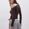 Asymmetrisch dubbel T-shirt Asymmetrisch dubbel T-shirt