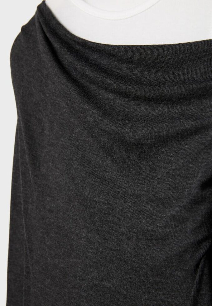 Asymmetrisch dubbel T-shirt Asymmetrisch dubbel T-shirt