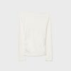 Asymmetrisch T-shirt met oogjes Asymmetrisch T-shirt met oogjes
