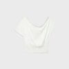 Asymmetrisch T-shirt met studs
