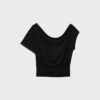 Asymmetrisch T-shirt met studs
