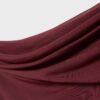 Asymmetrisch tule T-shirt
