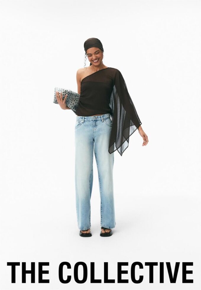 Asymmetrische cape
