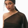 Asymmetrische cape