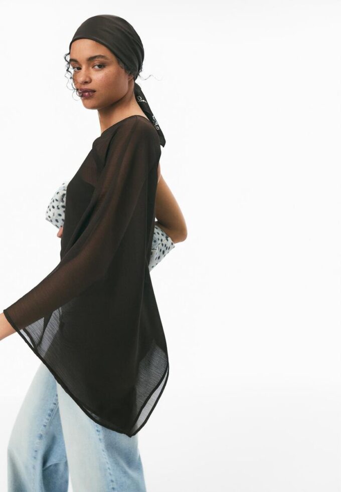 Asymmetrische cape
