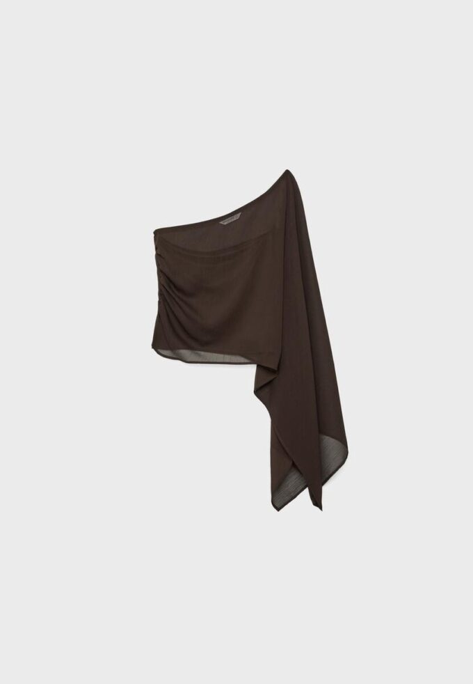 Asymmetrische cape