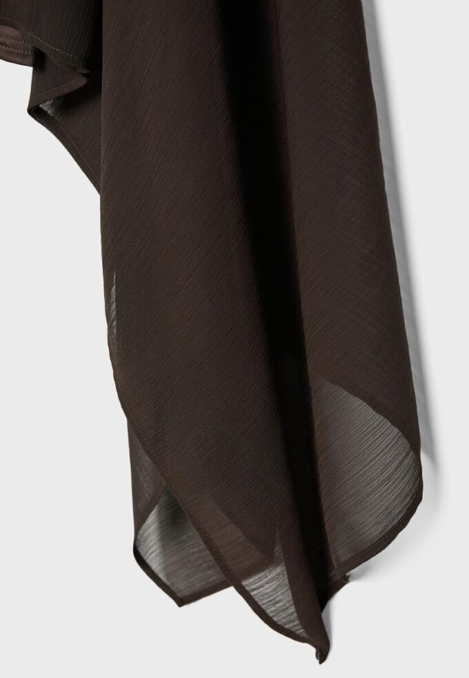 Asymmetrische cape