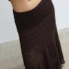 Asymmetrische kanten midirok