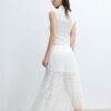 Asymmetrische kanten midirok