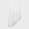 Asymmetrische kanten midirok