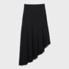 Asymmetrische kanten midirok