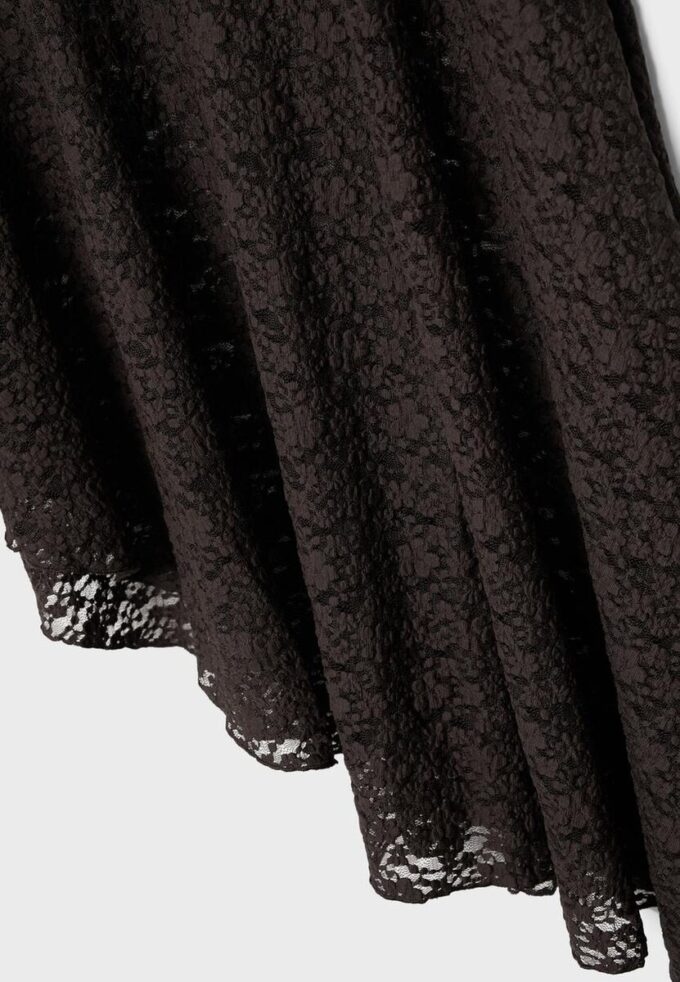 Asymmetrische kanten midirok