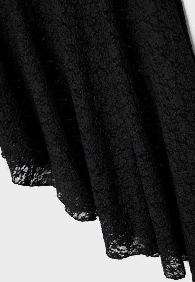 Asymmetrische kanten midirok