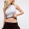 B04 Basics getailleerde mouwloze top