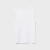 B04 Basics getailleerde mouwloze top
