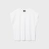 B06 Basic T-shirt met verlaagde schouders