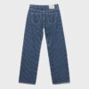 Baggy jeans met gestreepte print en middelhoge taille Baggy jeans met gestreepte print en middelhoge taille