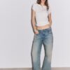 Baggy jeans met middelhoge taille Baggy jeans met middelhoge taille