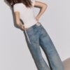 Baggy jeans met middelhoge taille Baggy jeans met middelhoge taille
