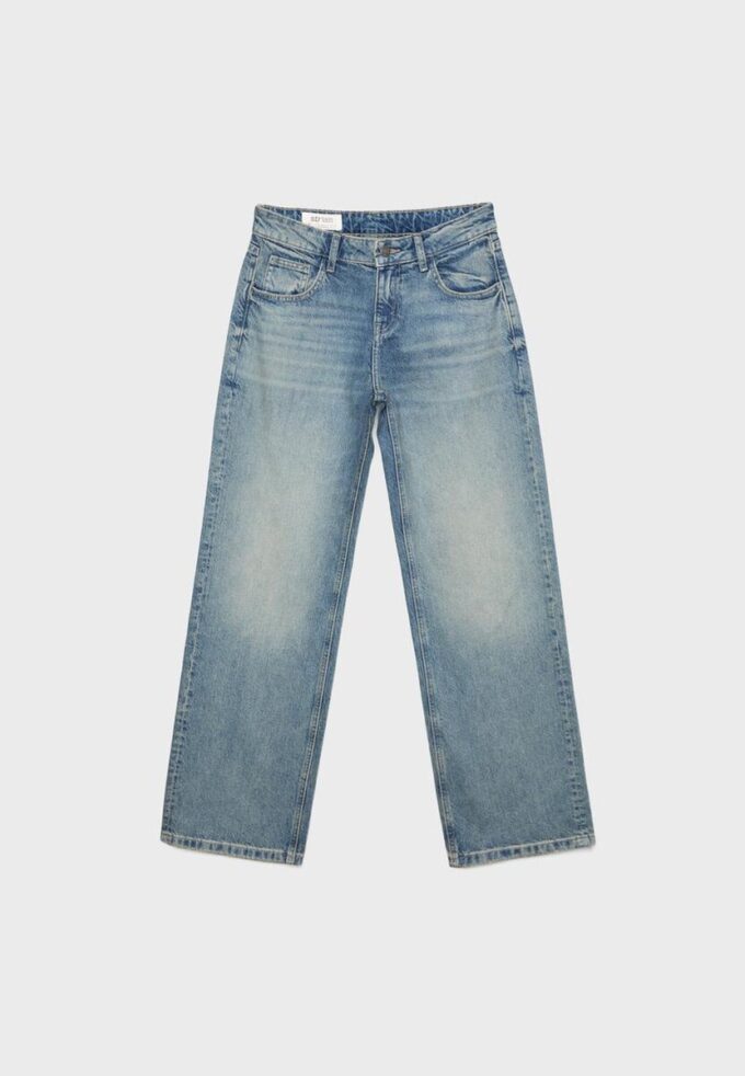 Baggy jeans met middelhoge taille Baggy jeans met middelhoge taille