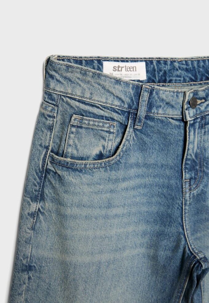 Baggy jeans met middelhoge taille Baggy jeans met middelhoge taille
