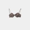 Balconette-bikini-top met dierenprint