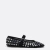 Ballerina’s van mesh met studs