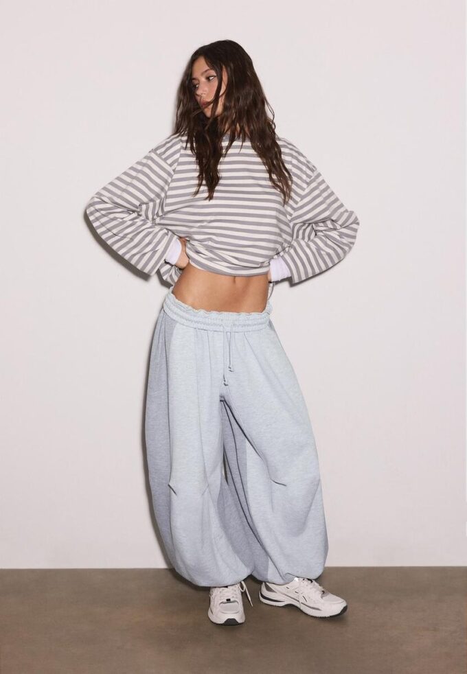 Ballon-joggingbroek met stoppers