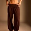 Ballonbroek met omgeslagen taille