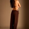 Ballonbroek met omgeslagen taille