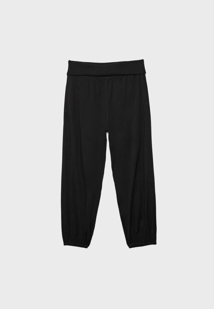 Ballonbroek met omgeslagen taille