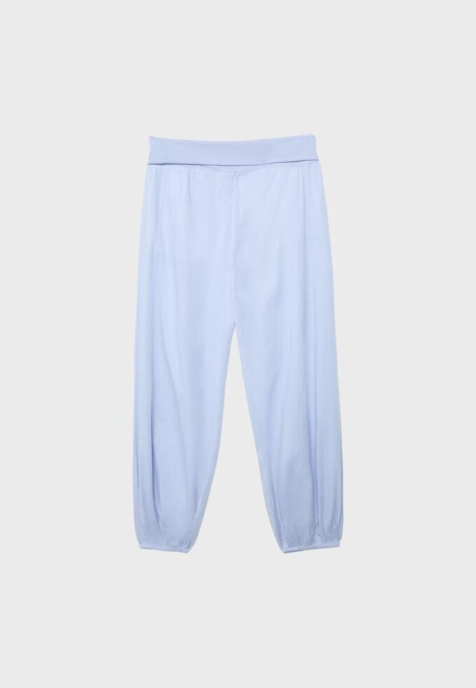 Ballonbroek met omgeslagen taille