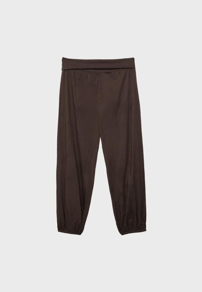 Ballonbroek met omgeslagen taille