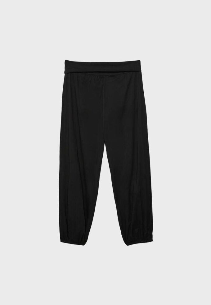 Ballonbroek met omgeslagen taille