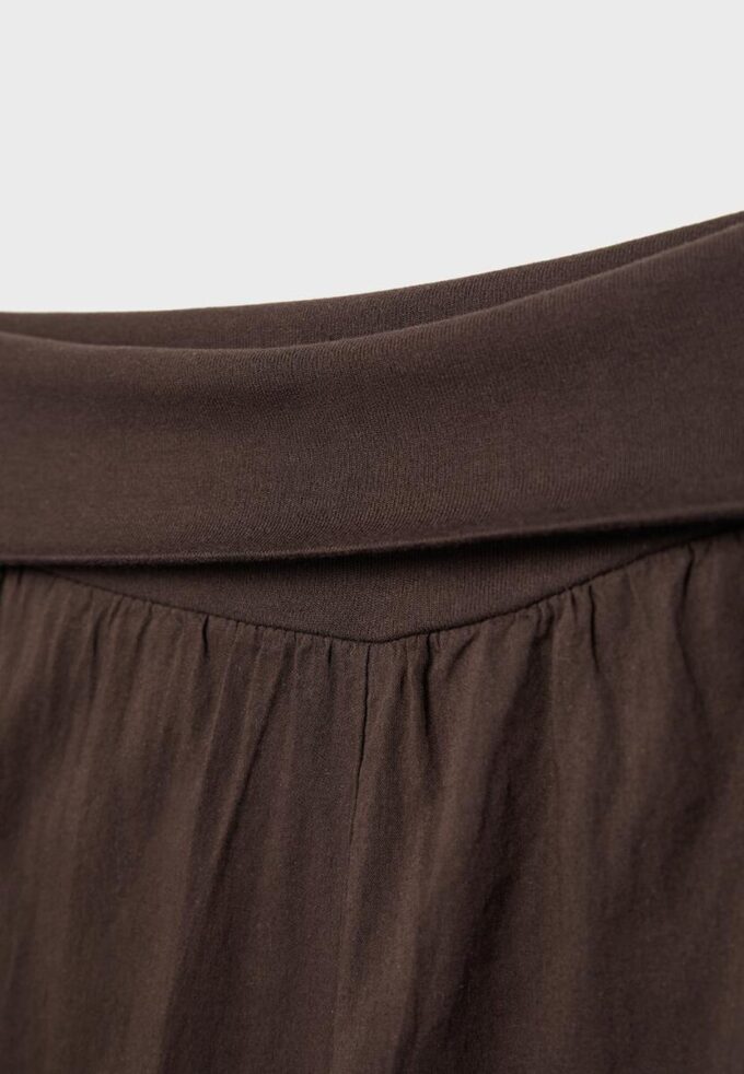 Ballonbroek met omgeslagen taille