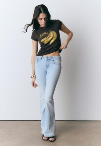 Banana T-shirt met korte mouwen