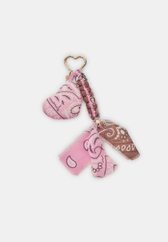 Bandana hartvormige sleutelhanger