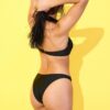 Bandeau-bikini-top met U-hals
