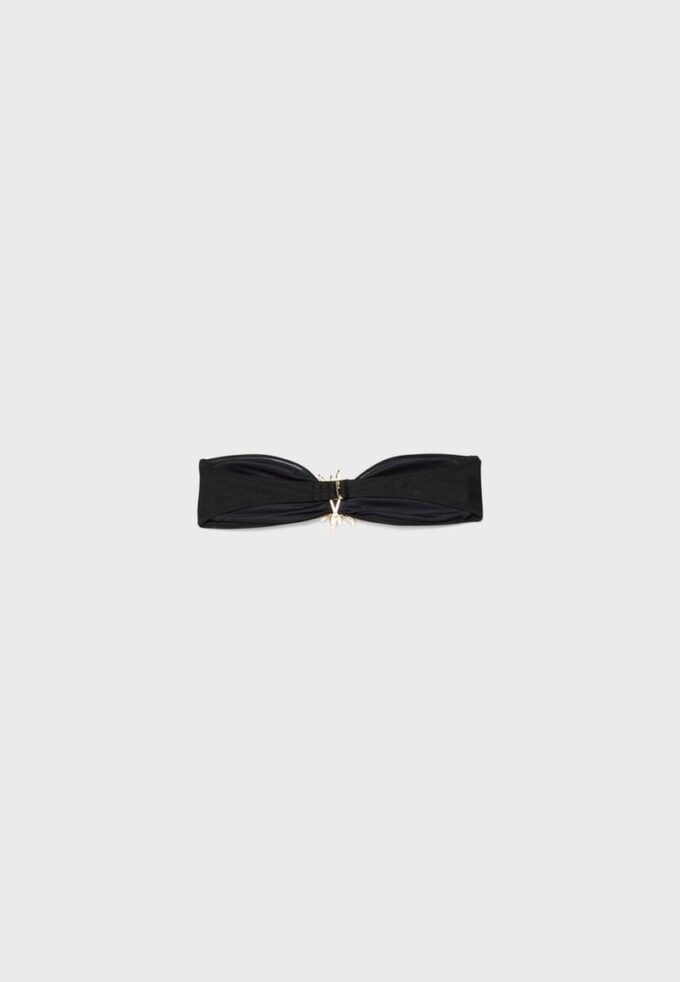 Bandeau-bikini-top met zonnesluiting