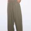 Barrel-broek van popeline met stoppers