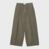 Barrel-broek van popeline met stoppers