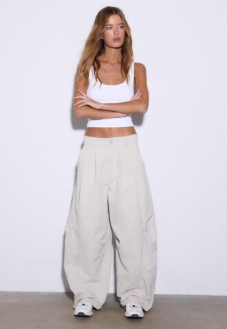 Barrel nette broek