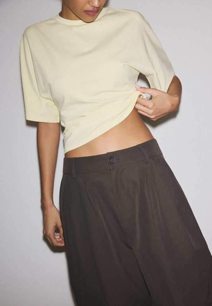 Barrel nette broek Barrel nette broek