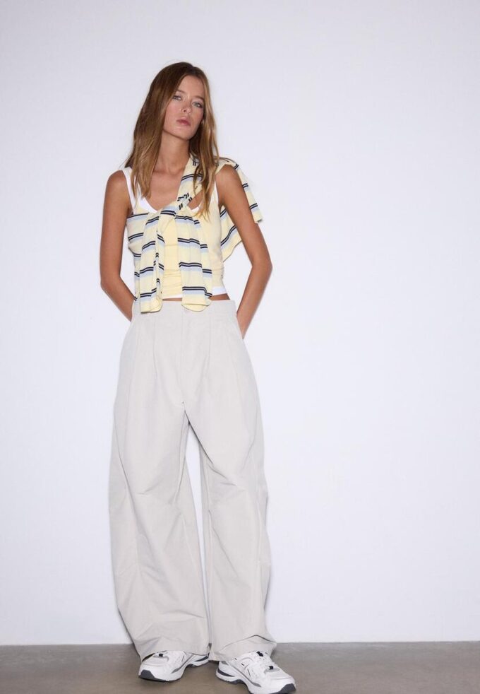 Barrel nette broek Barrel nette broek
