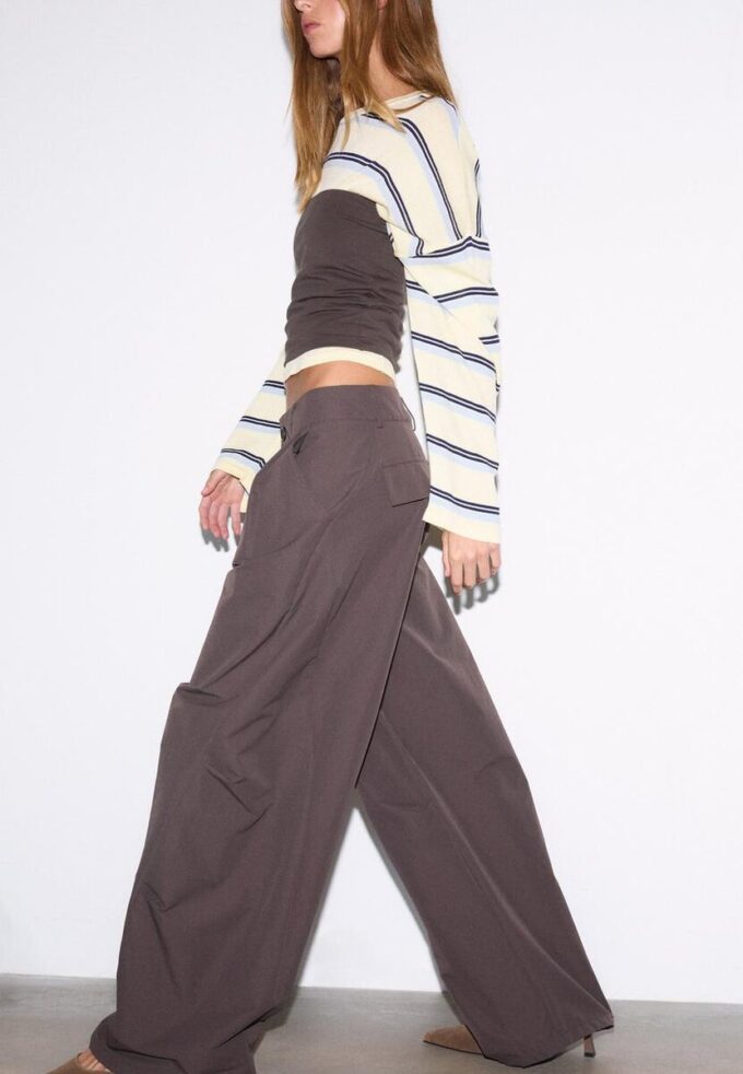 Barrel nette broek Barrel nette broek