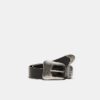 Basics cowboyriem met gesp
