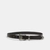 Basics cowboyriem met gesp