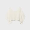 Basics gebreide trui met cape