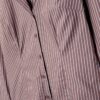 Basics gestreept getailleerd overhemd